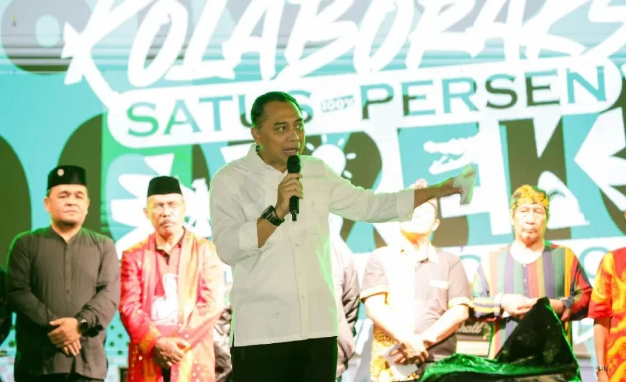 Deklarasi “Sumpah 100% Arek Suroboyo”, Pemuda Lintas Suku Bersatu Jaga Surabaya dari Kekerasan