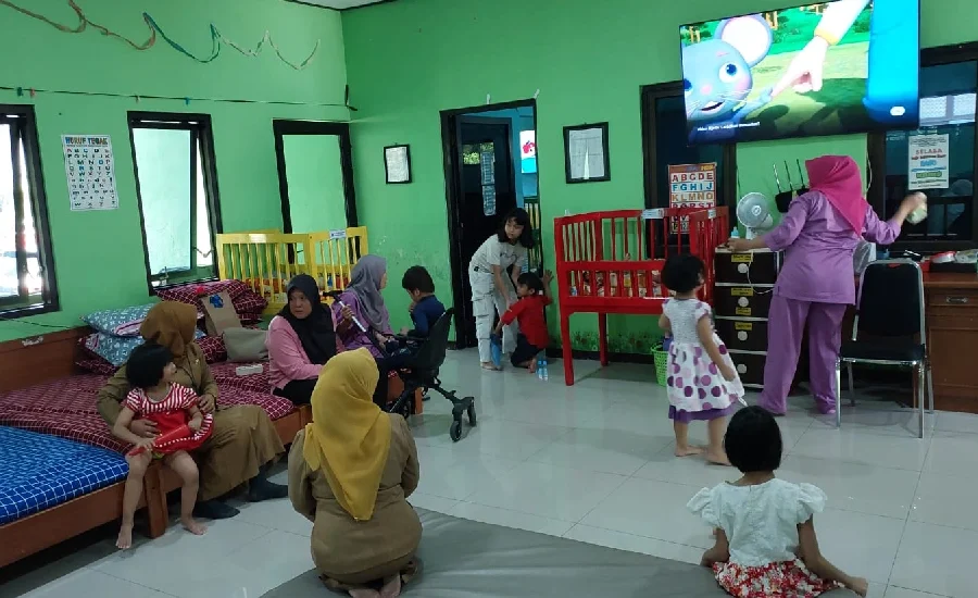UPT PPSAB Sidoarjo Gantikan Fungsi Orang Tua Bagi Balita Terlantar