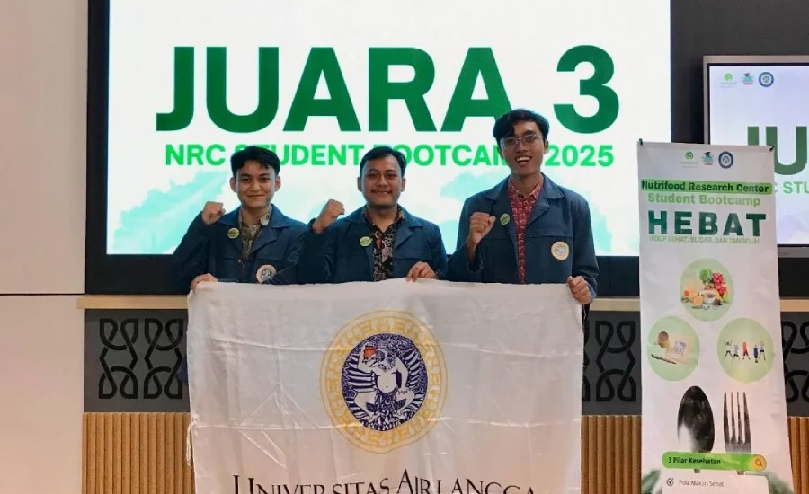 Tim HEBAT Kesmas FIKKIA UNAIR Sabet Juara 3 NRC Student Bootcamp