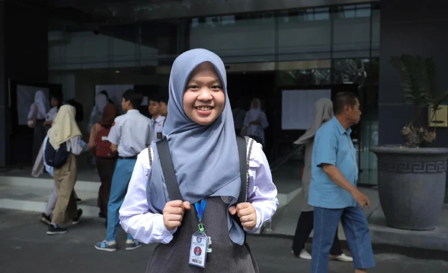 Dari Palembang ke Surabaya, Fathia Kejar Mimpi Masuk FK UNAIR Lewat Olimpiade Sains Airlangga