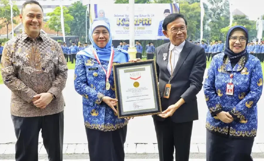 Pemetaan Talenta ASN Jatim Pecahkan Rekor MURI, Khofifah: Fondasi Birokrasi Berkelas dan Berintegritas