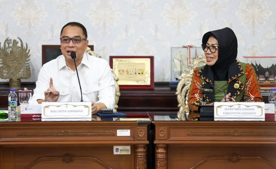 Digitalisasi Pajak Surabaya Jadi Rujukan, Sidoarjo Belajar Efisiensi Anggaran