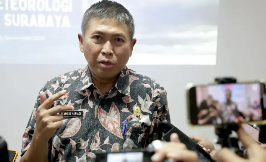 Pemkot Surabaya Prioritaskan Penanganan Banjir Sebelum Rigid Beton Jalan Tanjungsari