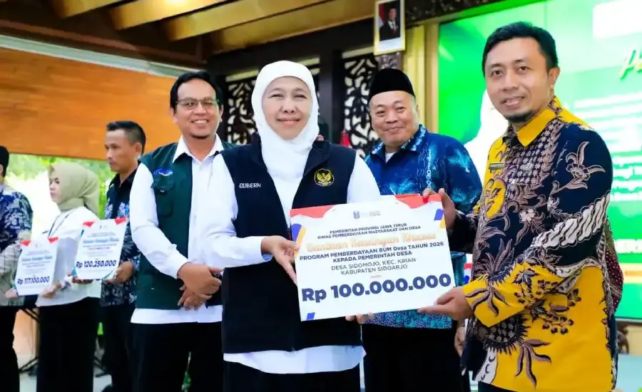 Awal Ramadan 1447 H, Khofifah Salurkan Rp3 Miliar Bansos dan Pemberdayaan Ekonomi di Sidoarjo