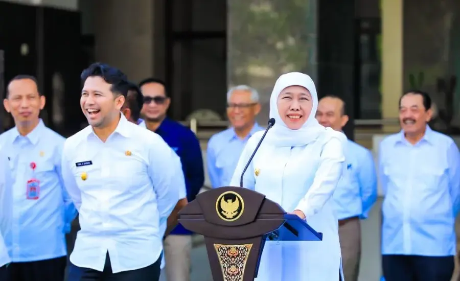 Usai Lebaran 2026, Khofifah Terapkan WFH Tiap Rabu untuk ASN Jatim, Fokus Efisiensi Energi