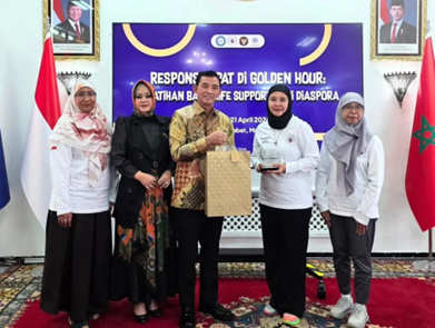 FK UNAIR dan RSUD Dr Soetomo Latih Diaspora di Maroko, Perkuat Kesiapsiagaan Darurat Medis Global
