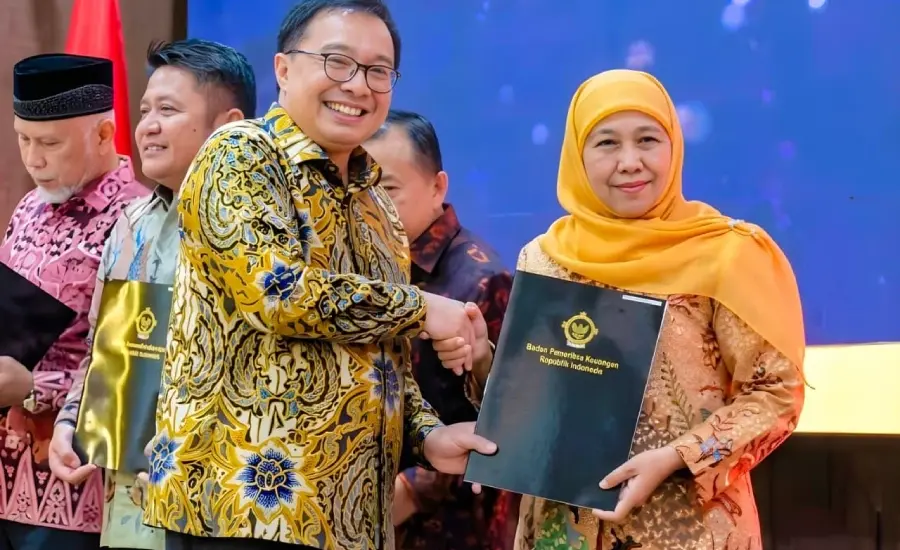 Jatim Targetkan WTP ke-11, Khofifah Tekankan Penguatan Tata Kelola Keuangan di Entry Meeting BPK