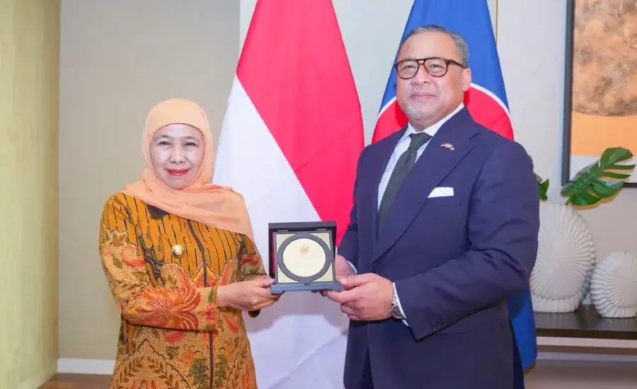 Temui Dubes RI di Malaysia, Khofifah Perkuat Arah Perdagangan dan Pendidikan Jawa Timur di Kancah Global