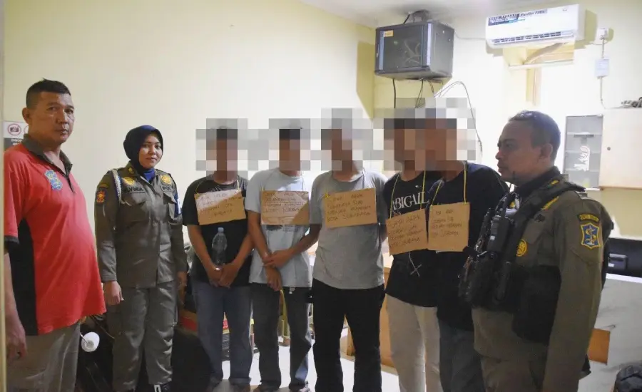 Satpol PP Surabaya Tindak 20 Pelaku Vandalisme Awal 2026, Mayoritas Pelajar