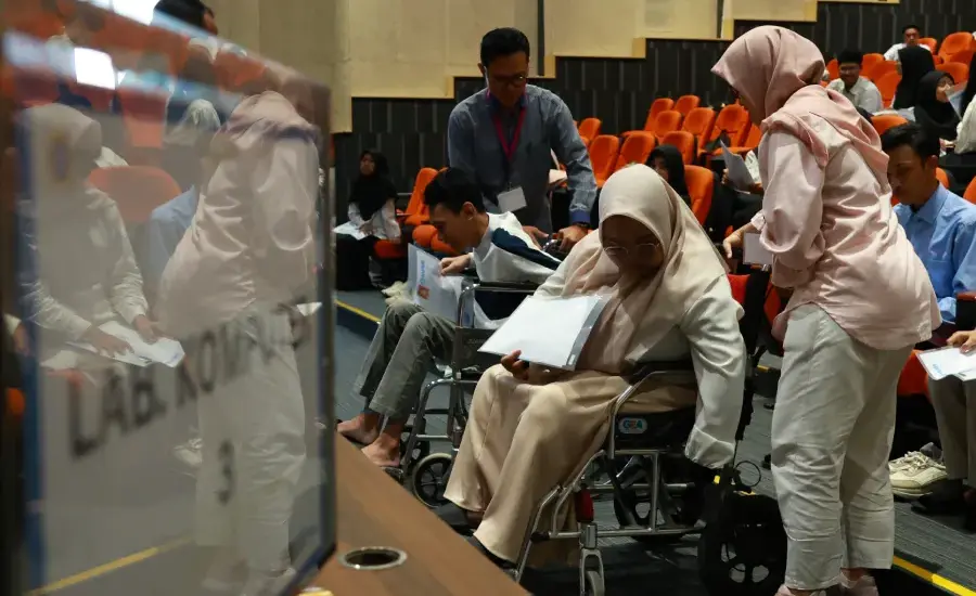 UTBK SNBT 2026 di UNAIR Diikuti 16.672 Peserta, Fasilitas Disabilitas hingga Layanan Kesehatan Disiagakan