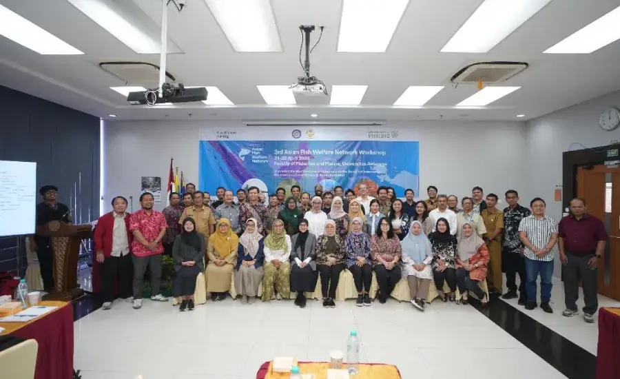 Kolaborasi Global Dorong Kesejahteraan Ikan Budidaya, FPK UNAIR Jadi Tuan Rumah Lokakarya Internasional