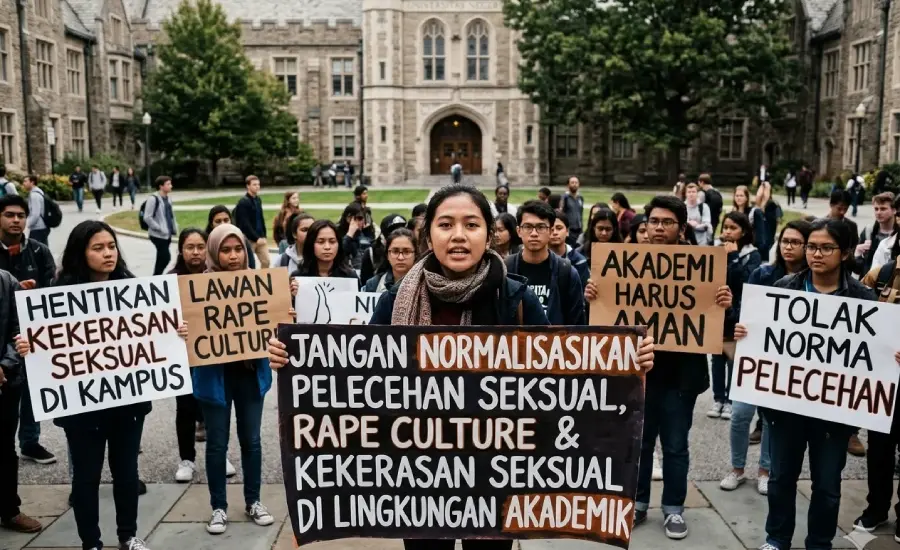Darurat Rape Culture di Kampus: Dari Candaan Seksis hingga Kekerasan Sistemik yang Terus Berulang
