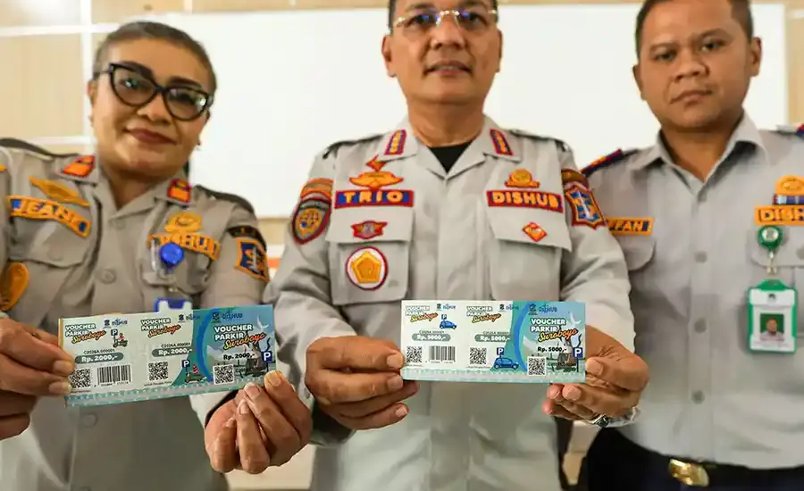Voucher Parkir Digital Surabaya Segera Diluncurkan, Target Rampung Pertengahan April 2026 Pemkot Surabaya targetkan voucher parkir digital selesai pertengahan April 2026, dorong transparansi dan kurangi pembayaran tunai.