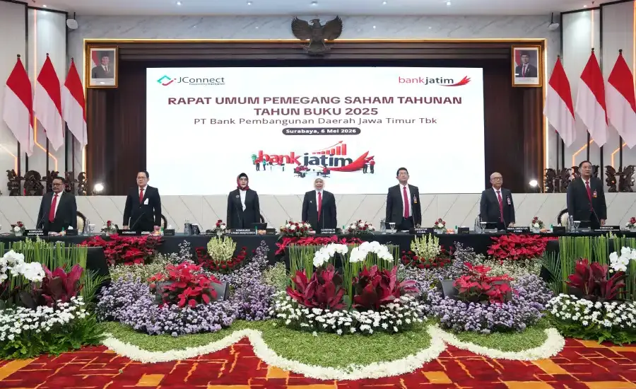 RUPST Bank Jatim 2025: Dividen Rp850 Miliar Disetujui, Susunan Pengurus Baru Ditetapkan