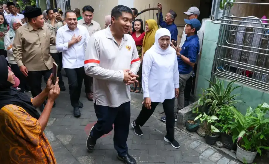 Sinergi BSPS di Surabaya Dipuji Menteri PKP, Target 4.000 Rumah Layak Huni Dorong Ekonomi Warga