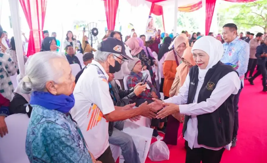 HLUN 2026 di Jatim, Khofifah Dorong Lansia Tetap Sehat, Produktif, dan Mandiri