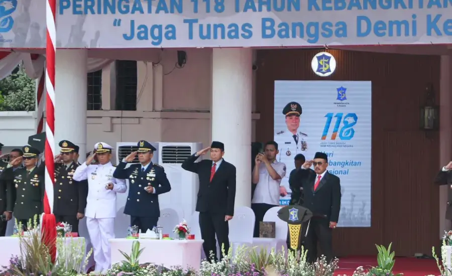 Pemkot Surabaya Peringati Harkitnas ke-118, Tekankan Pentingnya Literasi Digital dan Perlindungan Generasi Muda