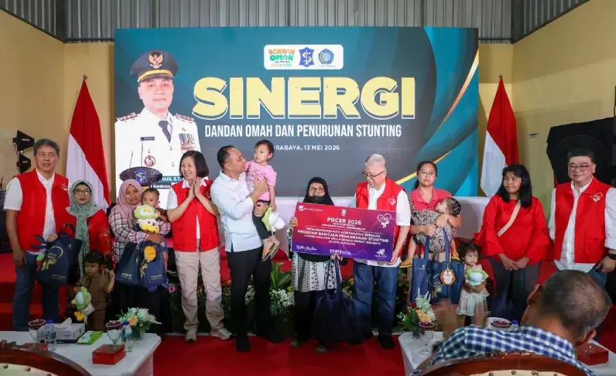 Kado HJKS ke-733, Pemkot Surabaya Gandeng Enam Lembaga CSR Percepat Bedah Rutilahu dan Penanganan Stunting