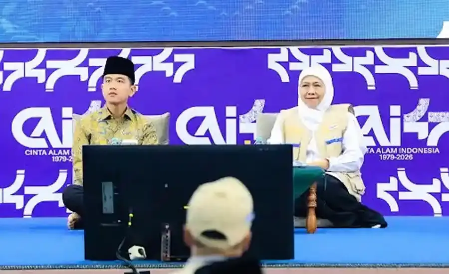 Wapres Gibran mengapresiasi Khofifah atas pertumbuhan ekonomi Jawa Timur yang melampaui nasional dan konsistensi sebagai produsen padi terbesar Indonesia.