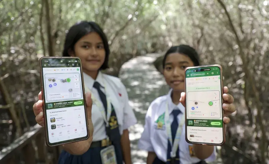 Brida Surabaya Kembangkan Game Mangrove Throne untuk Edukasi Lingkungan dan Gaya Hidup Sehat di Kebun Raya Mangrove