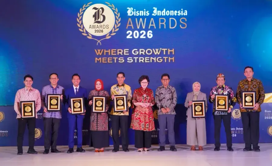 Bank Jatim Raih Bisnis Indonesia Award 2026 sebagai BPD Beraset di Atas Rp40 Triliun