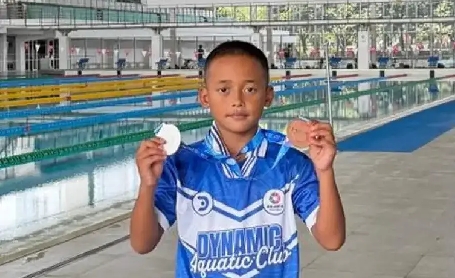 Atlet Cilik Jatim M. Hafiz Dhiaurrahman Raih Dua Medali di Pari Sakti Diving International Competition 2026 M. Hafiz Dhiaurrahman